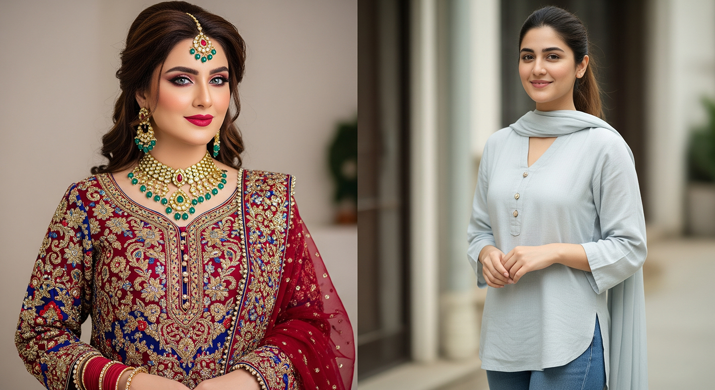 MAIN DIFFERENCES BETWEEN PARTY WEAR AND CASUAL WEAR