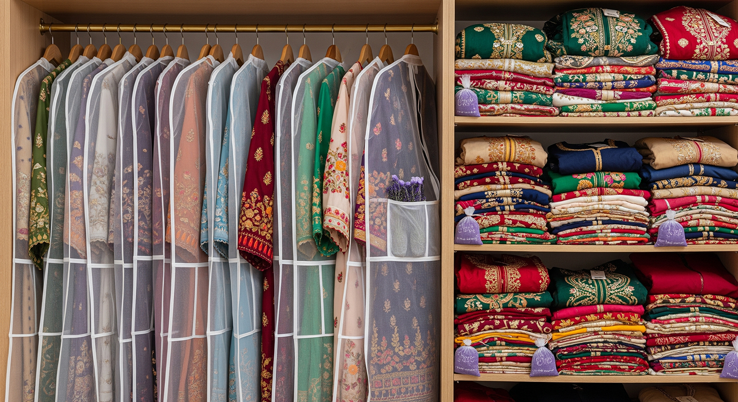 Storing Embroidered Suits Properly