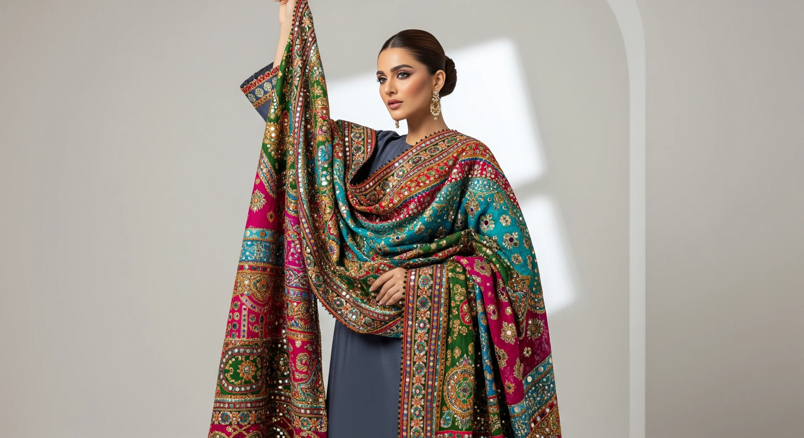 Top Summer Fashion Trends 2025 for Women's Suits 6 Statement Dupattas